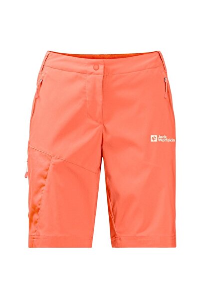 Jack Wolfskin Pantaloni scurti trekking dama Glastal-Portocaliu-42