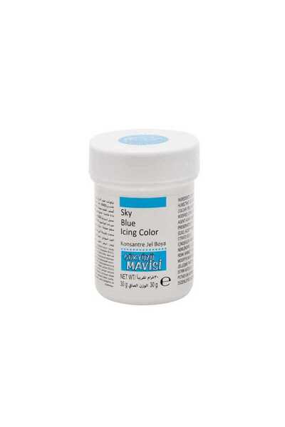 Dr. Gusto Dr Gusto Jel Gıda Boyası Gökyüzü Mavisi (30 Gr)