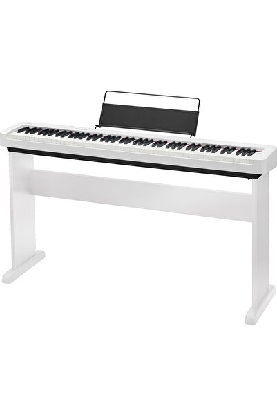 Casio CDP-S110WE Dijital Beyaz Piyano Seti Stant+Kulaklık
