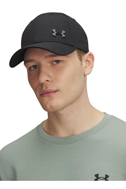 Under Armour 1389695 M Essential Low Metal Adj Siyah Erkek Şapka