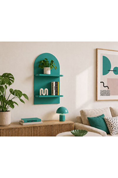 MUYSHA muyshahome renkli raf-dekoratif raf-yeşil-(45x60 cm)