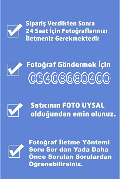 Foto Uysal Fotoğraf Baskı 100 Adet 10x15cm Fotoğraf Solmaz