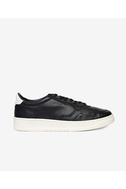 Greyder Erkek Siyah Hakiki Deri Sneaker Ayakkabı 4Y1SA62609