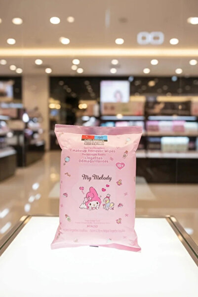 Miniso Sanrio Lisanslı My Melody Makyaj Temizleme Mendili – Çiçek Kokulu Hass...