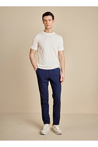BROOKS BROTHERS Lacivert Erkek Standart Pantolon BBSS26MPT016