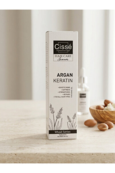 cisse Argan & Keratin Yoğun Saç Bakım Serumu 125 ml - Onarıcı ve Besleyici