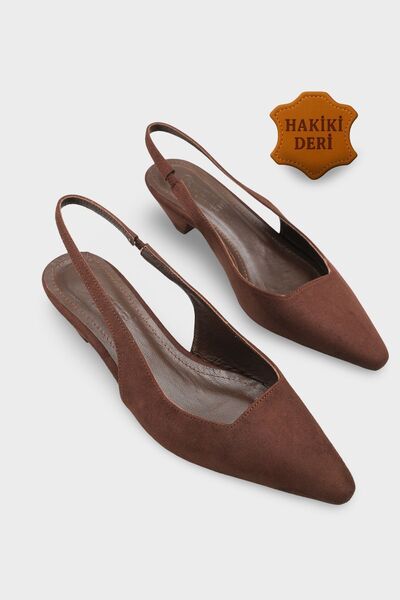 Capone Outfitters Ricki piele naturală cu căptușeală Pantofi de damă cu vârf ...