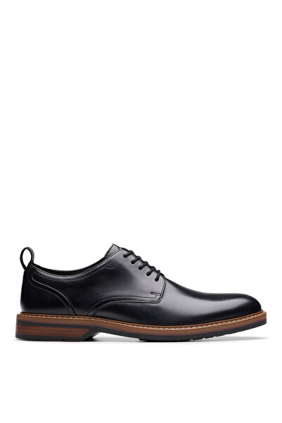 CLARKS Siyah Erkek Deri Klasik Ayakkabı Aldwin Lace