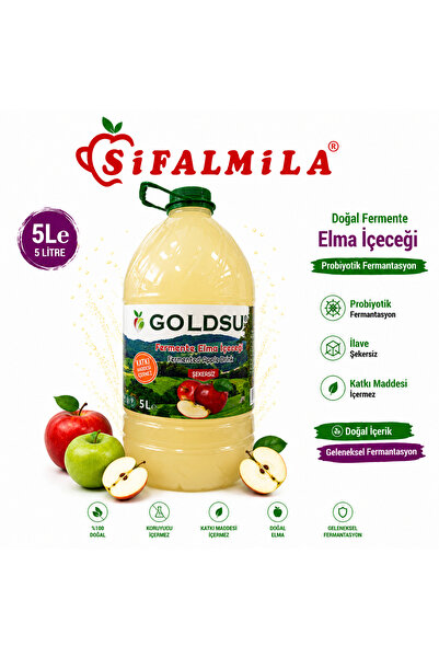 GOLDSU FERMENTE ELMA İÇECEĞİ GOLD SU
