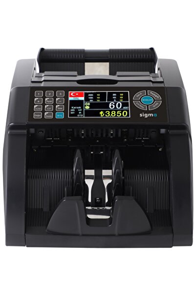Sigma Sc8520 Karışık Para Sayma Makinesi, Tl ve Euro Karışık Sayım - Dolar Ad...