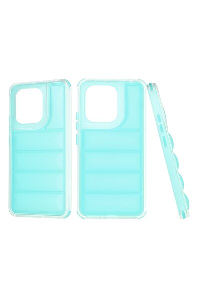 Techsuit Case for Xiaomi Redmi Note 13 4G - Wave Shield - Turquoise