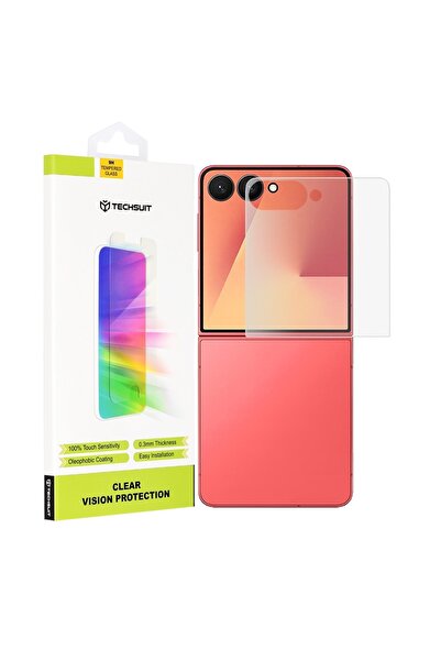 Techsuit Folie de protecție pentru Samsung Galaxy Z Flip7 - Clear Vision Glas...