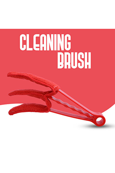 Generic 3-Prong Microfiber Blind Cleaner Brush for Window Blinds, AC Vents & ...