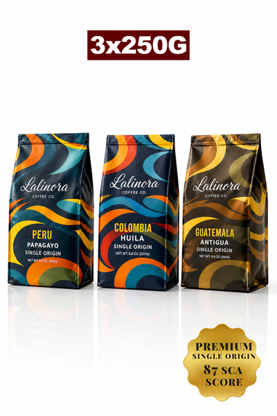 Lalinora Coffee Co Core Coffee Filter Espresso 3-Piece Tasting Set - Peru - C...