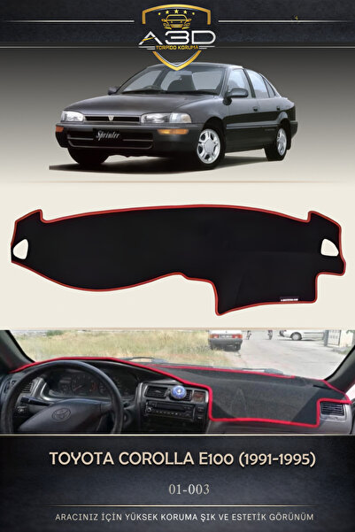 A3D TORPİDO KORUMA For Toyota Corolla E100 (1991-1995) Front Torpedo Protecti...