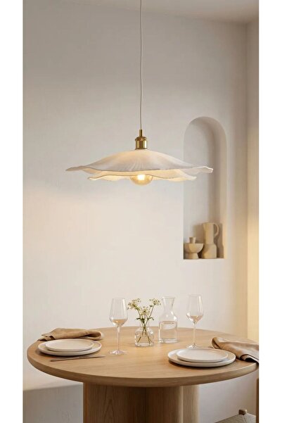 EDESİNG LEAF SEVO DUO İKİ KATLI SARKIT BOHEM AVİZE (RUSTİK AMPUL HEDİYE) 105 ...