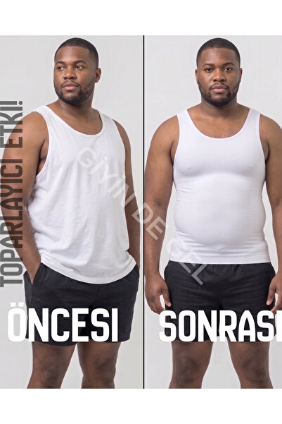 giyindegel Belly Chest Enhancer Firming Fit Look, Suport pentru postură, Cors...