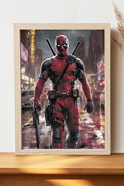 Luna Marissa Marvel Deadpool Poster - Çerçevesiz Parlak Kağıt Duvar Posteri