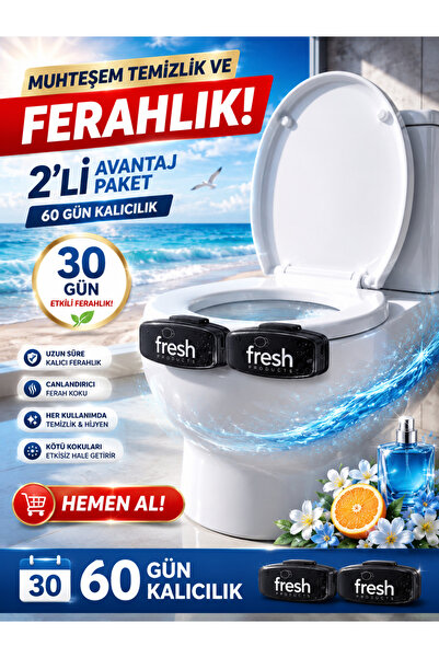 Fresh Products Clip 2.5 WC Klozet Koku Giderici Bodrum Nights 2’li Set