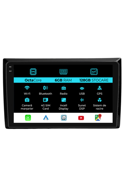 NavStore Navigatie Dedicata Volkswagen Beetle (2012-2018), 9Inch, 6Gb Ram, 12...