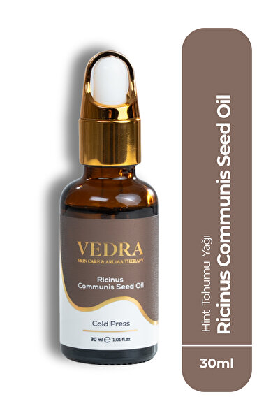 VEDRA AROMATHERAPY & SKINCARE زيت بذور الخروع الهندي (ريكسينوس كومينوس) 30 مل
