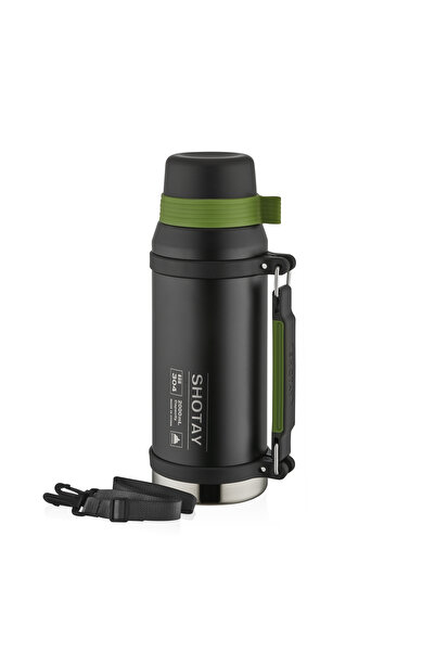 Shotay Camper Large Steel Thermos Unisex Flask 2000 Ml. Sht-St-8217-30