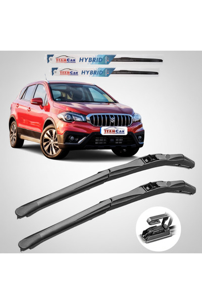 TEAMCAR ®   Suzuki SX4 S-Cross (2013-prezent) Set ștergătoare față – Hibrid