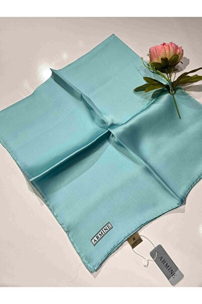 Modario Armine Solid Color Silk Scarf - 4