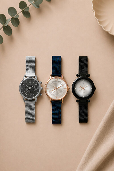 Twelve Opportunity Product 3-Piece Women's Wristwatch