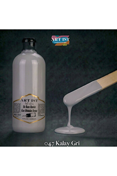 ART IST Geri Dönüşüm Boyaları 500ml - 047 KALAY GRİ