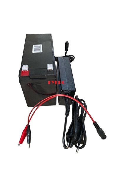 NcpLine Akülü Oyuncak Araba Araç Uyumlu 12 Volt 7 Amper Akü Ve Şarj Cihazı Ad...