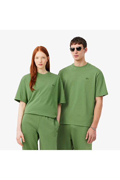 Lacoste Loose Fit Heavy Jersey T-shirt - TH7744-00-02M