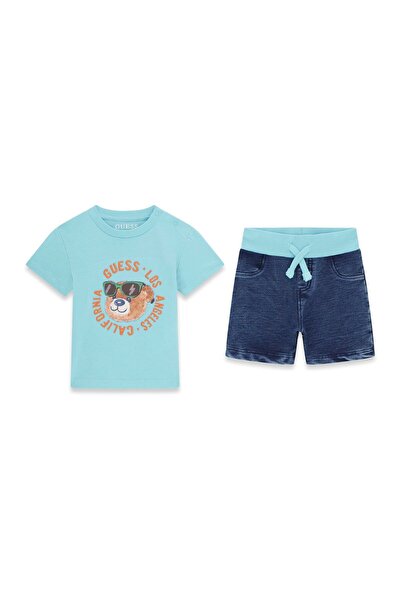 Guess SET SS T-SHIRT+KNIT DENIM PANT