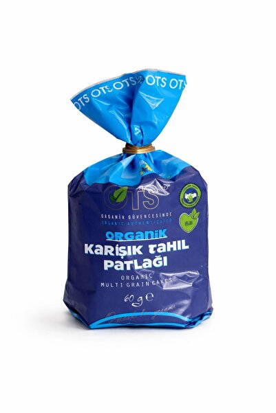 Öts Ots Organik Karışık Tahıl Patlağı 60 gr (Organik Sertifikalı, Pestisit An...