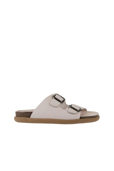Bueno Shoes Γυναικείες φλατ παντόφλες Pink Nubuck 01ws11001