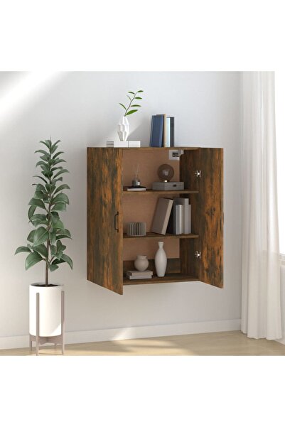 Concept Dulap suspendat, stejar fumuriu, 69,5x34x90 cm, lemn prelucrat