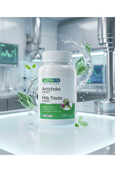 Nutrivita Nutrition Nutrivita Artichoke Milk Thistle 120 Tablet