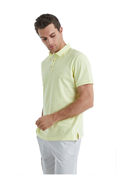 Blackspade Erkek Polo Yaka T-Shirt 40527 - Sarı