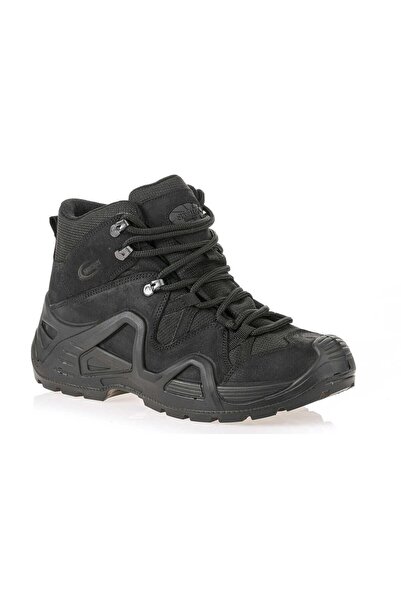 Scooter Δερμάτινες αδιάβροχες ανδρικές μπότες Tactical Black P1492ns