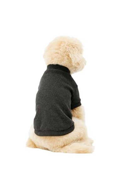 GedyCo Anthracite Small Breed Dog Stretch Fabric Knitwear