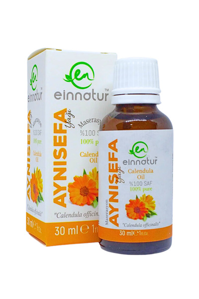 EinNatur زيت الآذريون (CALENDULA OFFICINALIS)، 30 مل، نقع، زيت الآذريون، آذريون