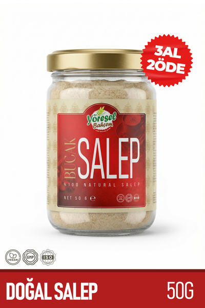 Yöresel Bahçem Salep %100 Saf
