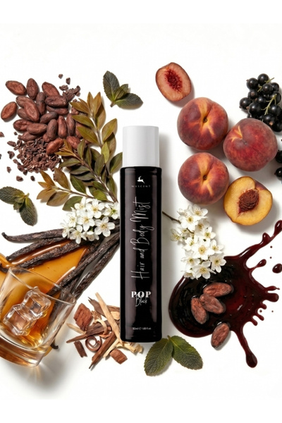 MUSCENT POP Black Hair and Body Mist