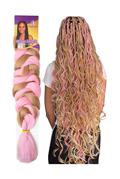 GOLEN 82" Knotless & Box Braiding Hair – 24/Pink 2