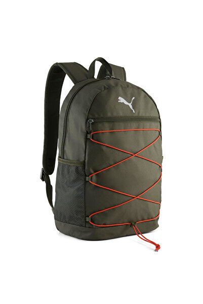 Puma Plus Ii Unisex Green Casual Style Backpack 09118109