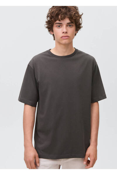 Mango Teen Pamuklu Essential tişört