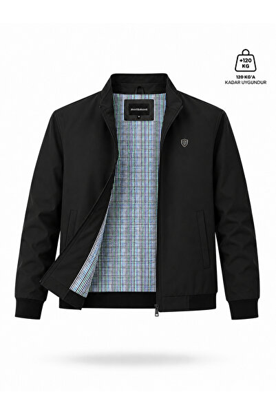 MOT&MONT Erkek Pamuk Polyester Karışım BONDED Kumaş Su ve RÜzgar Geçirmez Haf...