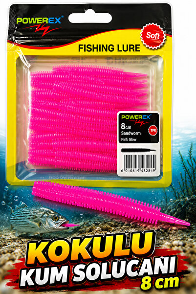 sr sazanrig Karides Kokulu Sandworm 8cm LRF Silikonu