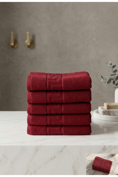 Truva Grup Set 5 Prosoape Baie Hoteliere Greek - 100% Bumbac Turcesc, 500 g/m...