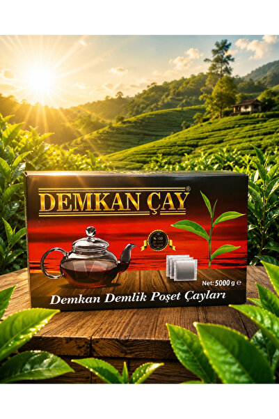 DEMKAN ÇAY DEMKAN 5 KG DEMLİK PREMİUM POŞET ÇAY (40 GRAM)